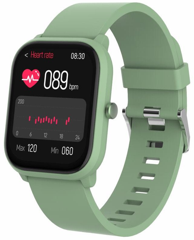 Smartwatch Denver Denver SWK-120GN, 4.45 cm (1.75''), IPS, Touchscreen 116111000940 (5706751082214) Viedais pulkstenis, smartwatch Smartwatch Denver Denver SWK-120GN, 4.45 cm (1.75''), IPS, Touchscreen 116111000940 (5706751082214) Viedais pulkstenis, smartwatch
