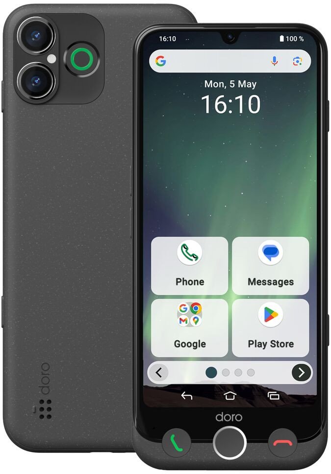 Doro Aurora A30 graphit 6,1'' 128GB 380537 (7322460089092) Mobilais Telefons Doro Aurora A30 graphit 6,1'' 128GB 380537 (7322460089092) Mobilais Telefons