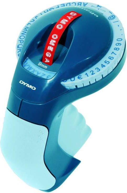DYMO Omega Labeling Machine with wheel for typing - labels up to 9 mm (S0717930) uzlīmju printeris
