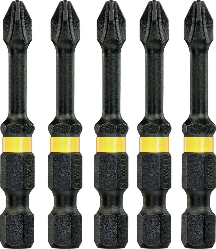 Dewalt Extreme Impact Torsion PH2x57mm impact bits 5pcs. (DT7998T)