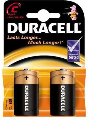 Duracell Bateria C / R14 2