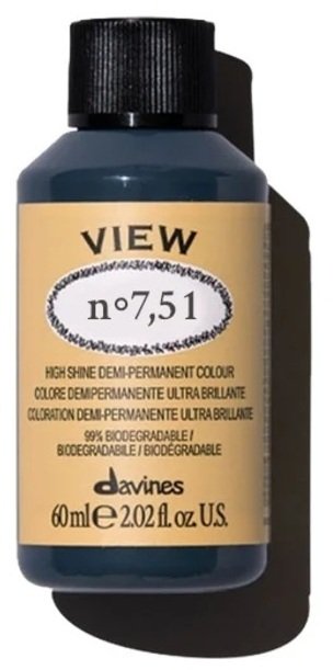Davines   View  Hair Colouring Cream Toner