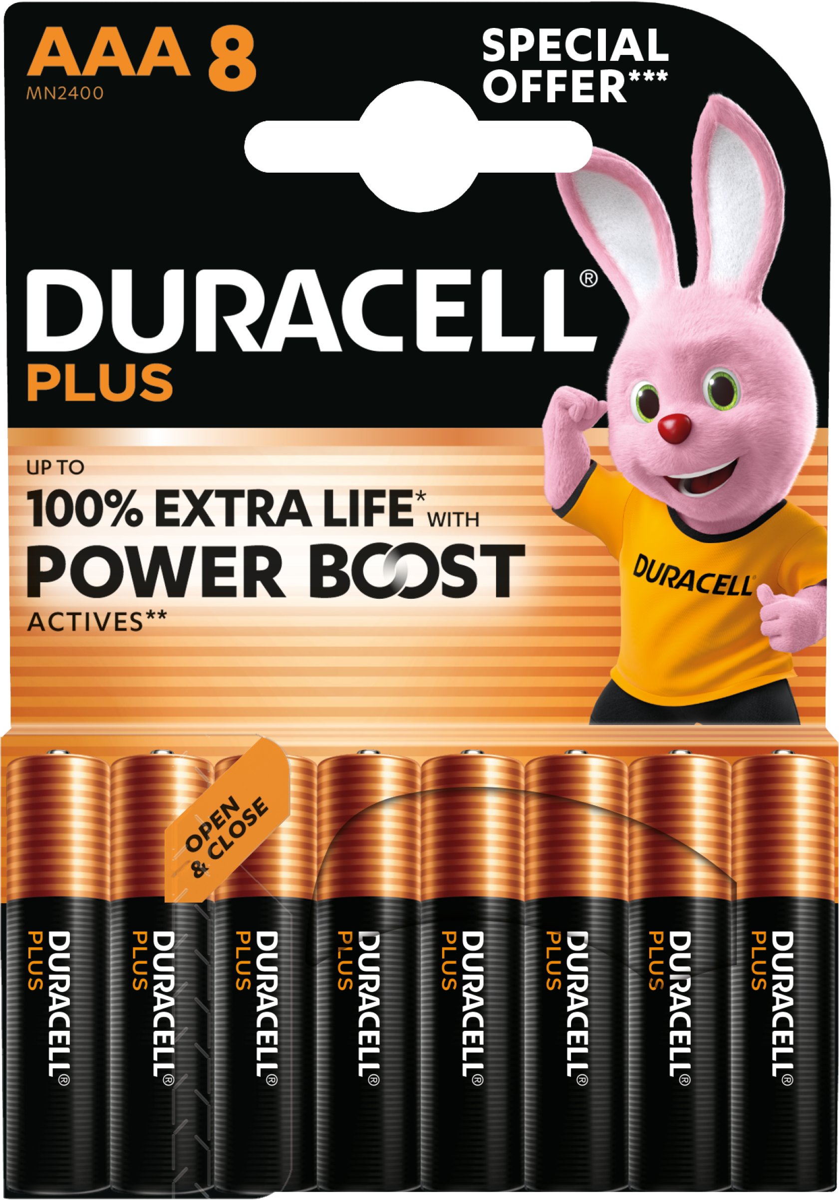 Duracell Bateria PLUS POWER AAA alkaline