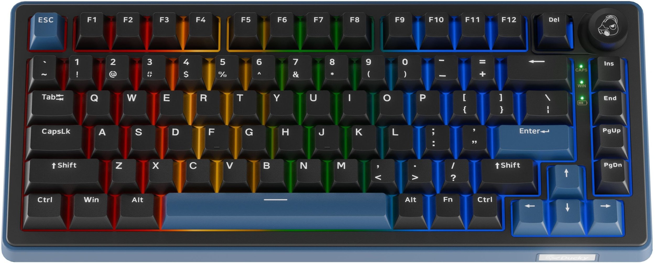 Klawiatura Ducky OK-M 75 Klawiatura gamingowa