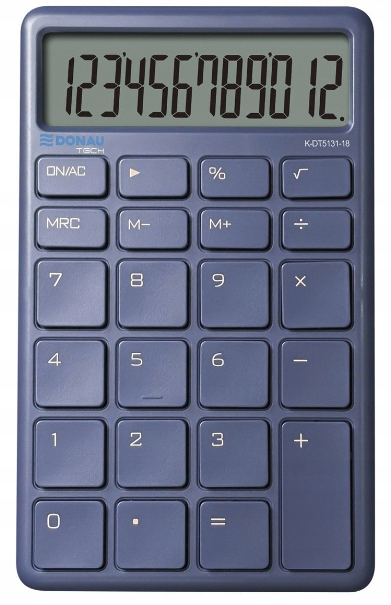 Kalkulator Donau Biurowy TECH  12-cyfr. wyswietlacz