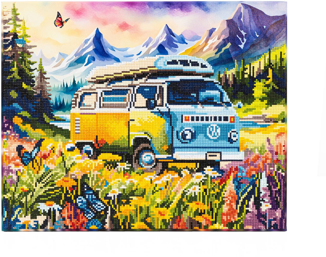 DIAMOND DOTZ Adults Canva Countryside Journey