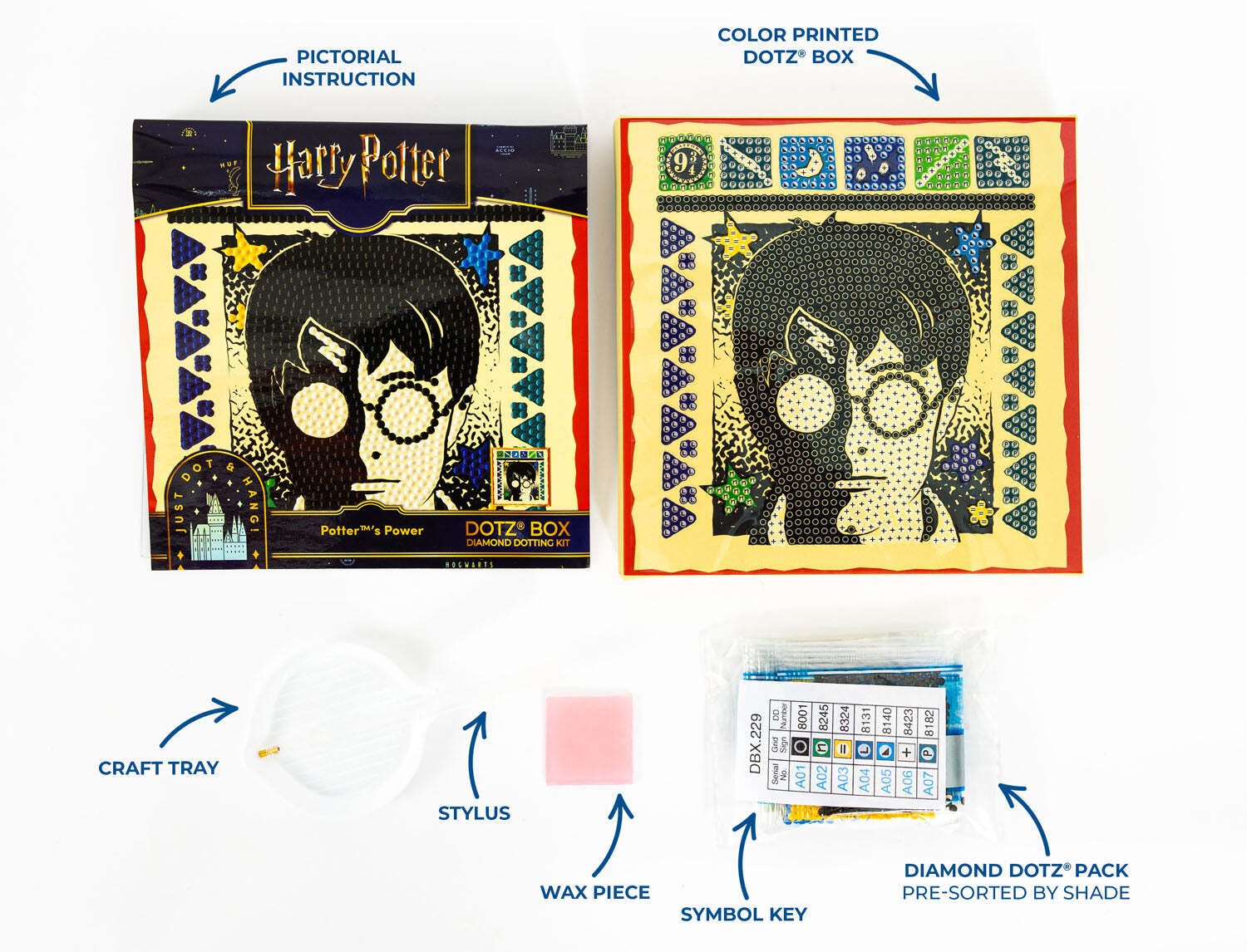 DIAMOND DOTZ Adults Potter`s power (018-DBX229)