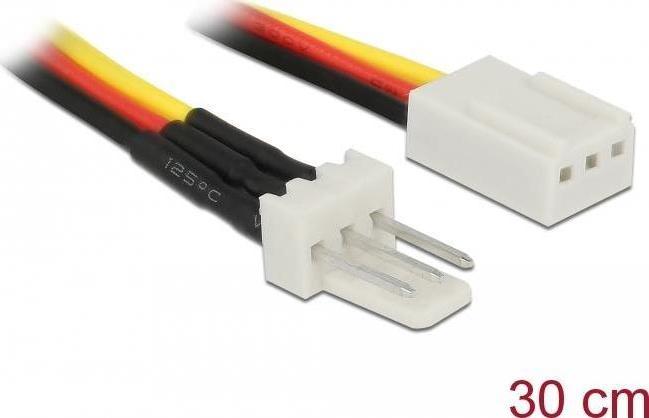 Delock PRZEDLUZACZ KABLA ZASILAJACEGO WENTYLATORA 3PIN