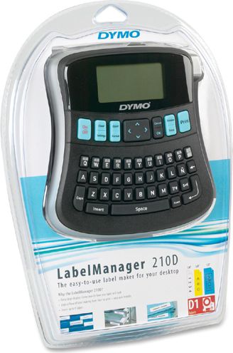 LabelManager 210D 6, 9, 12 mm D1-Bander uzlīmju printeris