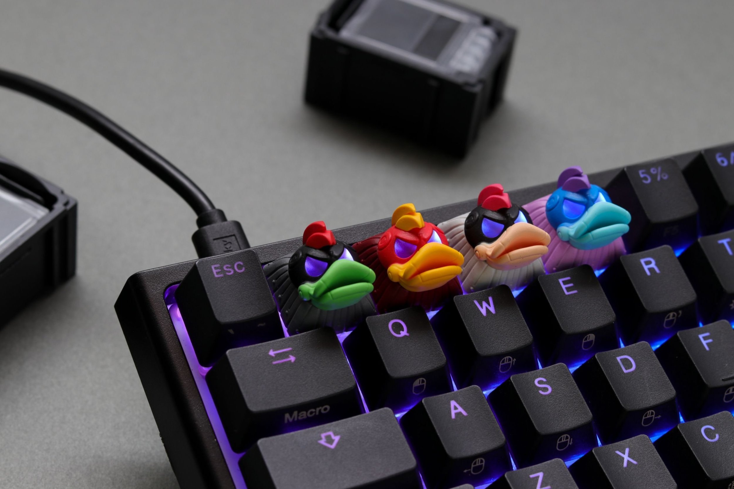 Ducky x Hot Keys Project Ducky League Keycap - The Bulk peles paliknis