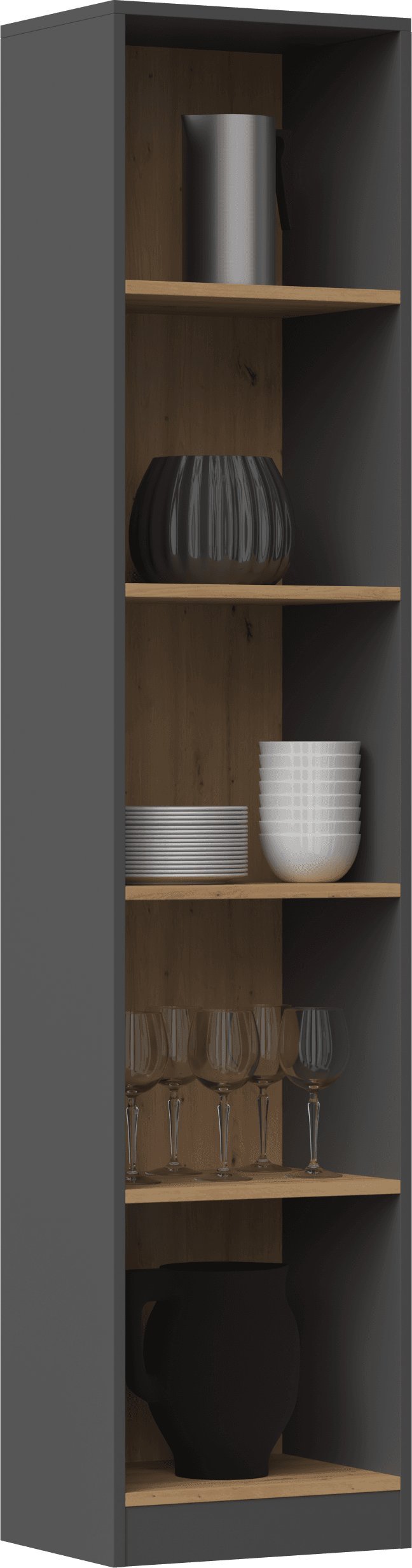Topeshop R40 ANT/ART office bookcase