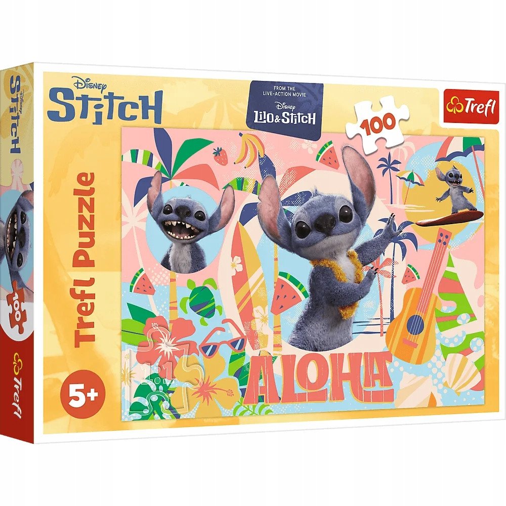 Trefl Puzzle Stitch i przyjaciele w