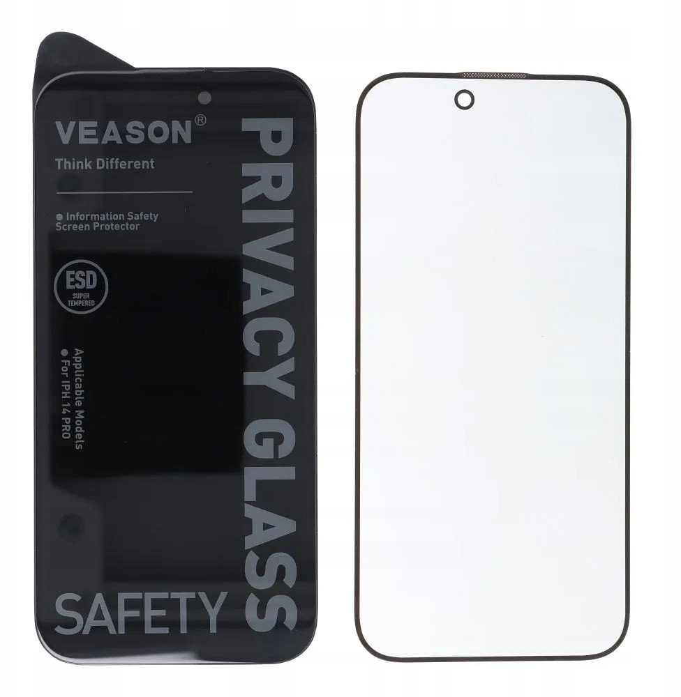 TelForceOne Szklo Hartowane 6D Pro Veason Privacy Glass - do Iphone 13 Pro Max / 14 Plus czarny 15099408 (5903396248603) aizsardzība ekrānam mobilajiem telefoniem TelForceOne Szklo Hartowane 6D Pro Veason Privacy Glass - do Iphone 13 Pro Max / 14 Plus czarny 15099408 (5903396248603) aizsardzība ekrānam mobilajiem telefoniem
