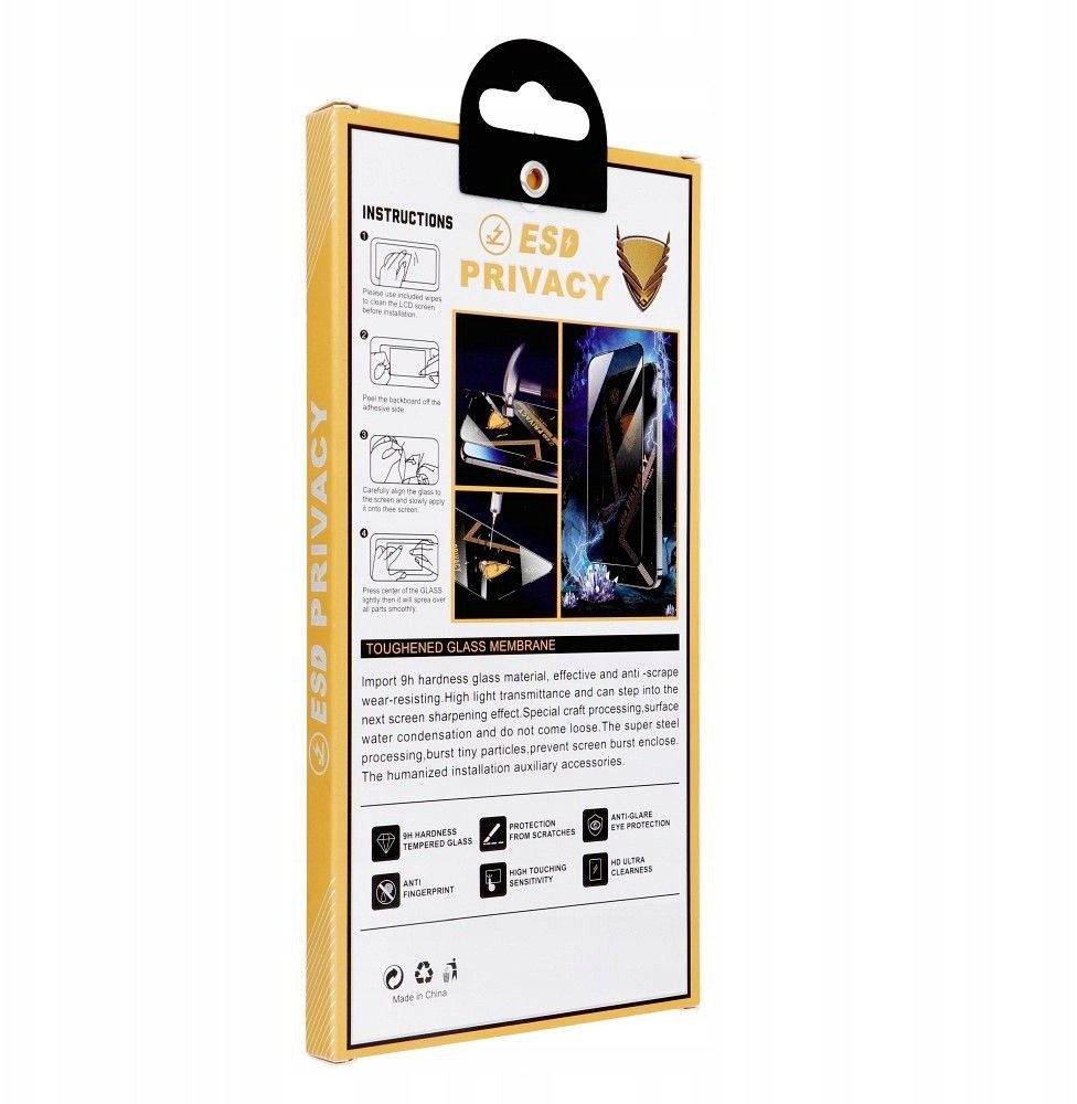 TelForceOne Szklo Hartowane OG Premium Privacy Glass - do Iphone 16 czarny 15099552 (5903396314940) aizsardzība ekrānam mobilajiem telefoniem TelForceOne Szklo Hartowane OG Premium Privacy Glass - do Iphone 16 czarny 15099552 (5903396314940) aizsardzība ekrānam mobilajiem telefoniem