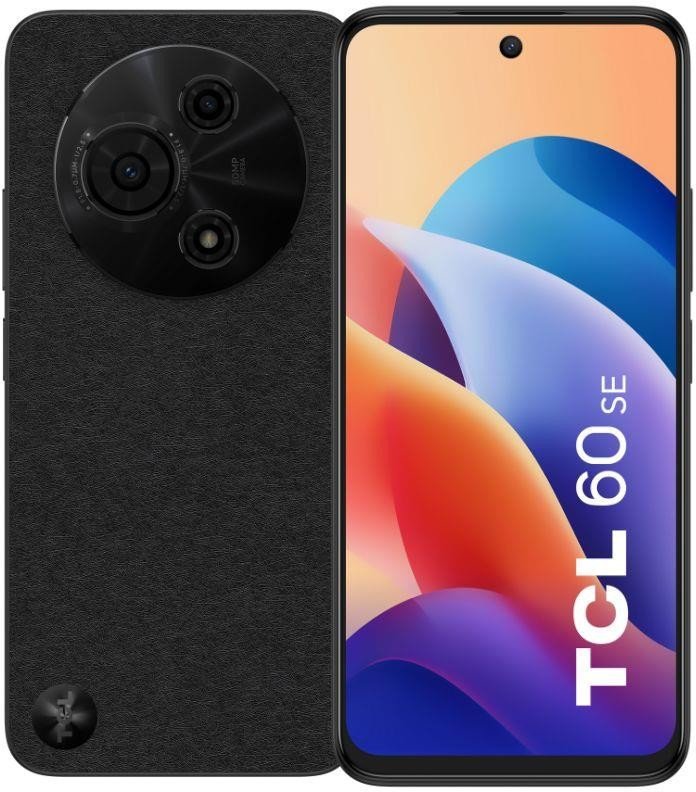 Smartfon TCL 60 SE 17 cm (6.7'') Dual SIM Android 15 4G USB Type-C 8 GB 512 GB 5200 mAh Czarny T517H-2ALCA112 (4894461787961) Mobilais Telefons Smartfon TCL 60 SE 17 cm (6.7'') Dual SIM Android 15 4G USB Type-C 8 GB 512 GB 5200 mAh Czarny T517H-2ALCA112 (4894461787961) Mobilais Telefons