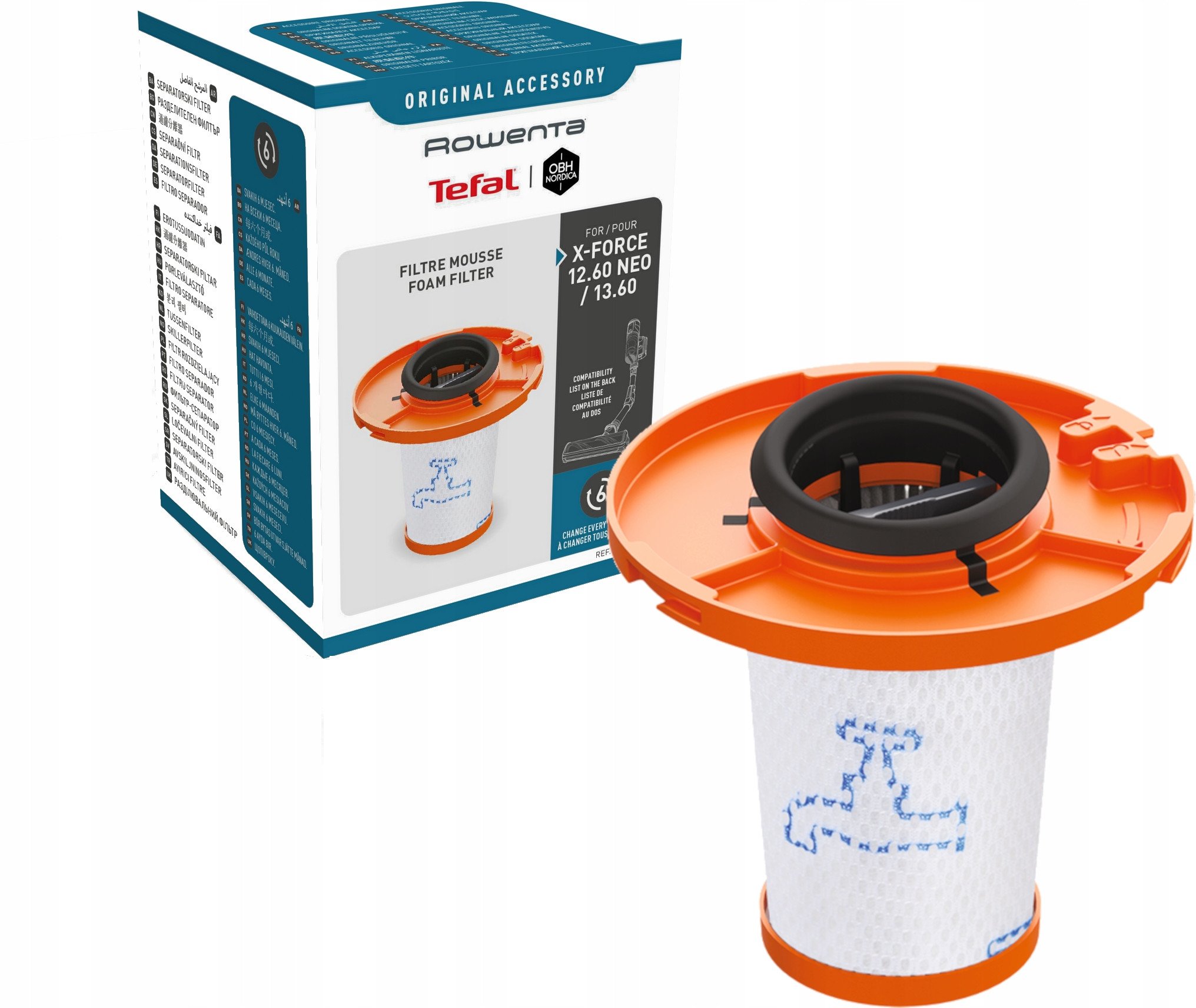 Tefal - Filtrs ZR009014 (3221616118584) (3221616118584)
