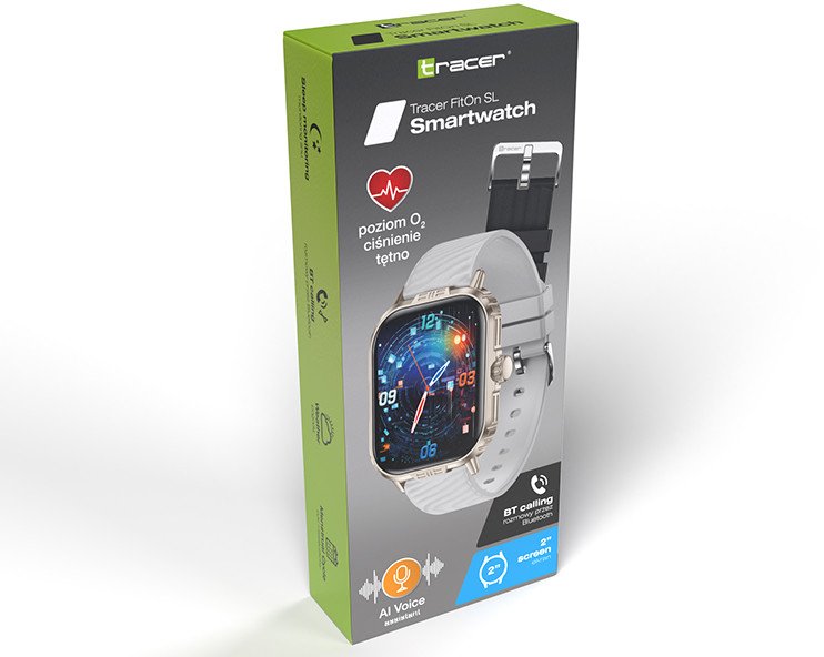 Smartwatch TRACER FitOn SL TRAFON47636 (5907512876695) Viedais pulkstenis, smartwatch