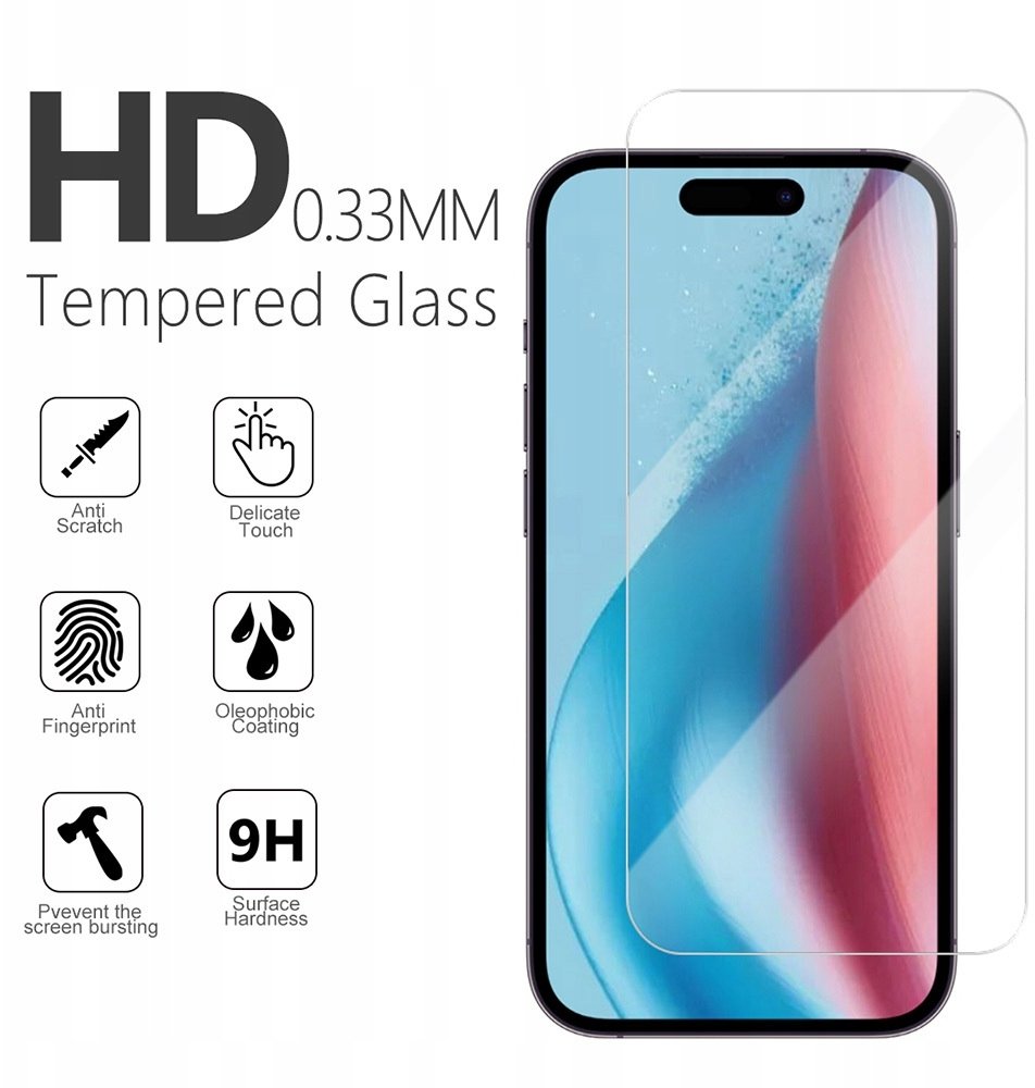 TelForceOne Szklo hartowane 2,5D Premium do Google Pixel 10A OEM103370 (5907582340263) aizsardzība ekrānam mobilajiem telefoniem
