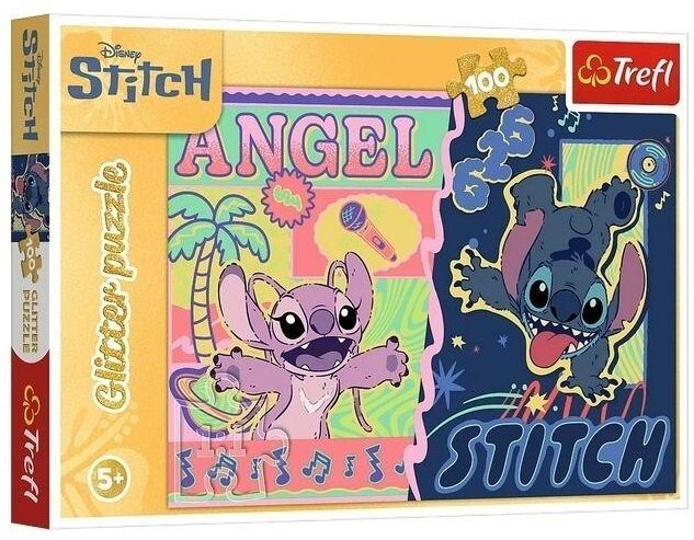 Trefl Puzzle 100EL Glitter Hawajski Blask