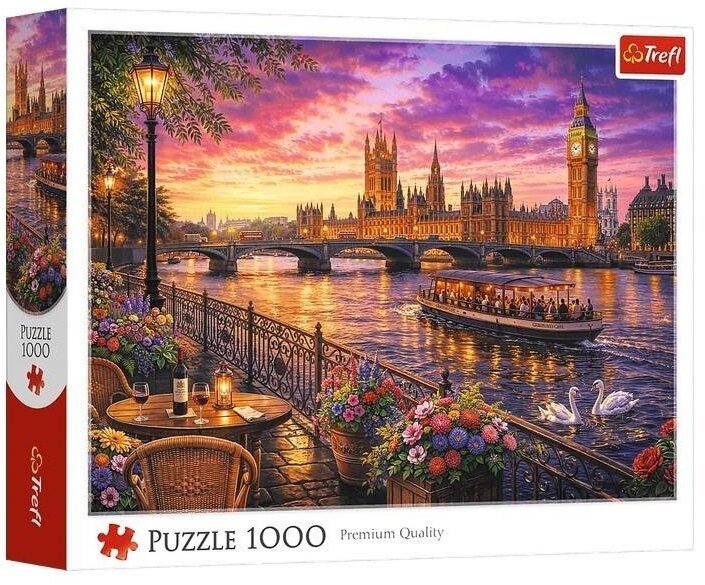 Trefl PUZZLE 1000EL WIECZOR NAD TAMIZA