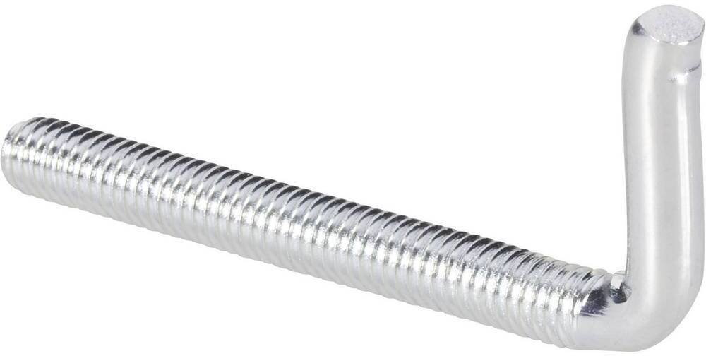 Toolcraft Screw  Galvanized steel  M4  Hook