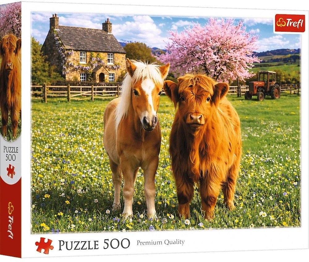Trefl Puzzle 500EL Premium Przyjaciele na