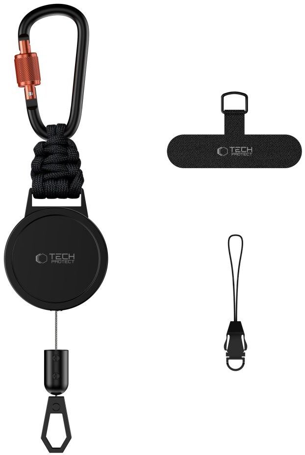 Tech-Protect ATH04 URBANLOOP anti-theft holder black/orange