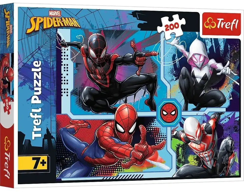 Trefl Puzzle 200 Pajecze zagadki /Spiderman