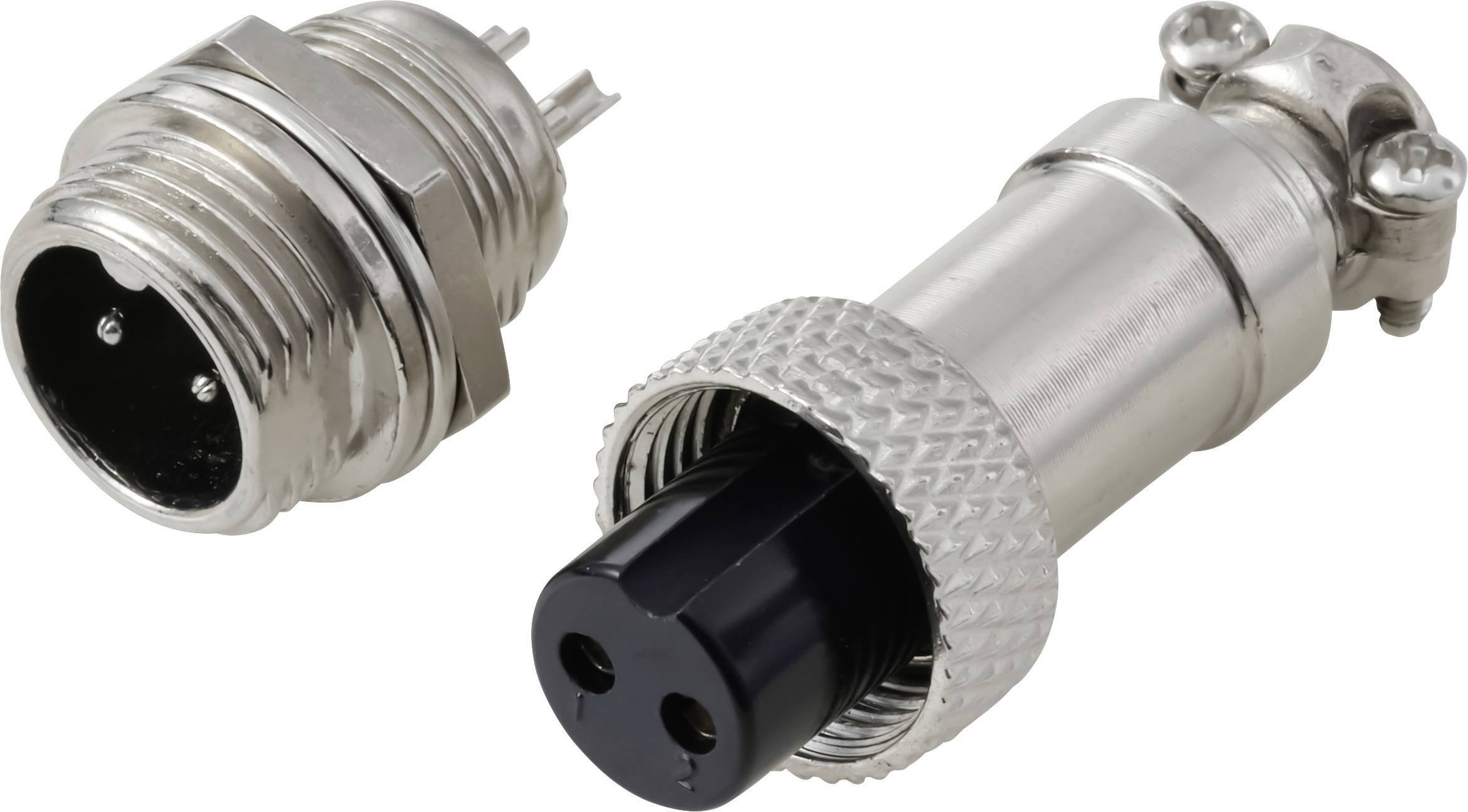 Tru Components circular pin connector socket