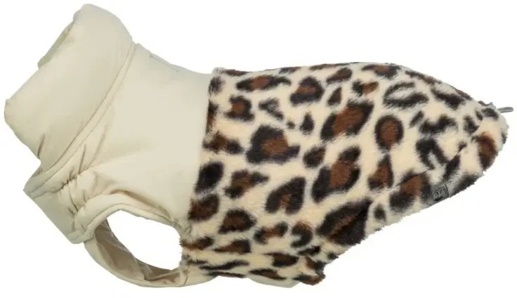 Trixie Ajou plaszcz dla psa kremowy/leopard