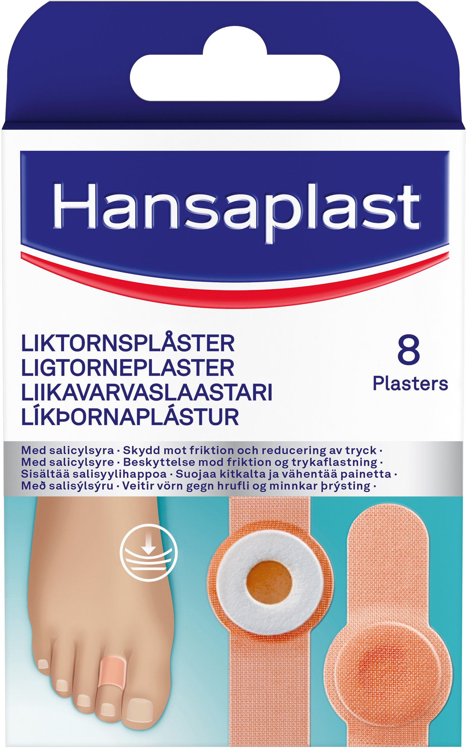 Tzmo Corn plasters Hansaplast 6.8x1