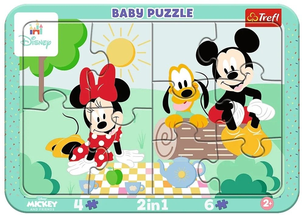 Trefl PUZZLE 10EL RAMKOWE BABY DZIECIECA