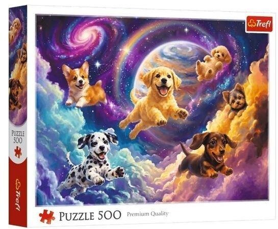 Trefl Puzzle 500 Kosmiczne pieski TREFL