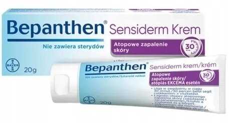 Tzmo Bepanthen_Sensiderm krem na atopowe zapalenie