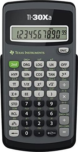 Texas Instruments TI 30Xa kalkulators