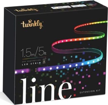 TWINKLY Line 90 Extension Kit (TWL100ADP-B) Smart LED strip 90 LED RGB 1,5 m Ziemassvētku lampiņas