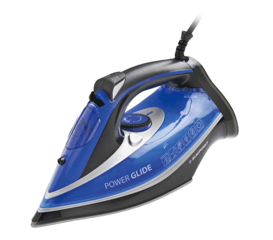 Blaupunkt HSI401 iron Steam iron Stainless Steel soleplate 2600 W Blue, White kondicionieris Blaupunkt HSI401 iron Steam iron Stainless Steel soleplate 2600 W Blue, White kondicionieris