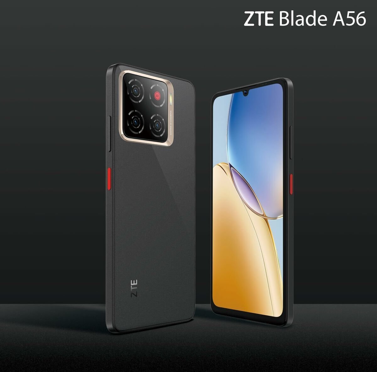 ZTE Blade A56 schwarz Mobilais Telefons ZTE Blade A56 schwarz Mobilais Telefons