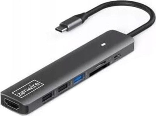 Stacja/replikator Zenwire USB-C 7w1 (BS-HC703) 0000000321