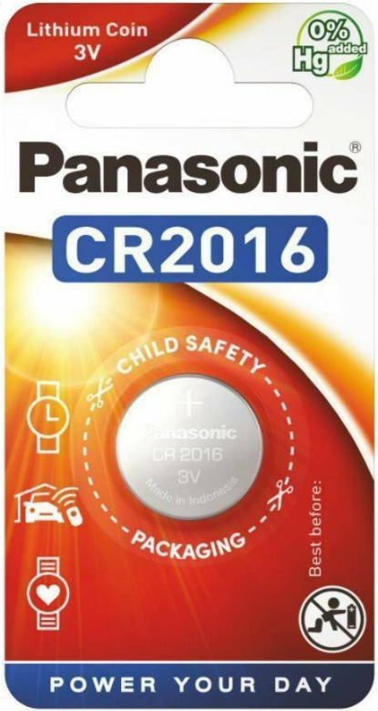 Litija baterija CR2016 3V Panasonic 1