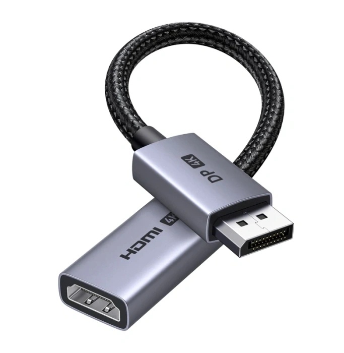 Adapteris DisplayPort (viriesu) - HDMI (sieviesu)