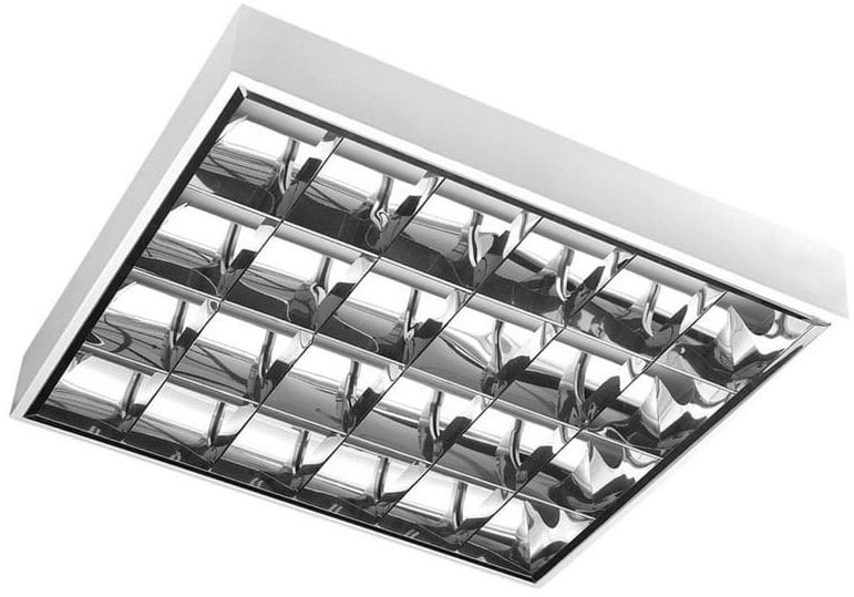 Lampa sufitowa GTV Oprawa nasufitowa rastrowa