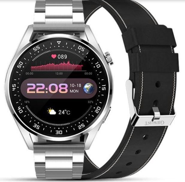 Smartwatch Giewont GW450-5 Srebrny (GW450-5) GW450-5 (5904665272596) Viedais pulkstenis, smartwatch Smartwatch Giewont GW450-5 Srebrny (GW450-5) GW450-5 (5904665272596) Viedais pulkstenis, smartwatch