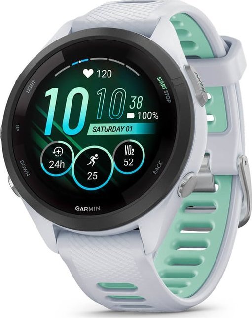 Forerunner 265S Music, White Viedais pulkstenis, smartwatch Forerunner 265S Music, White Viedais pulkstenis, smartwatch