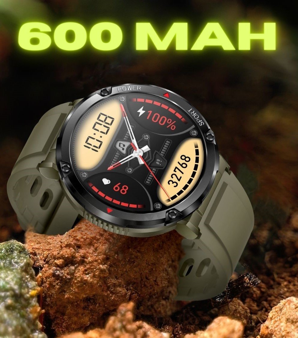 Smartwatch Gravity Zegarek meski SMARTWATCH GRAVITY GT21-5 BK/BU/BK Viedais pulkstenis, smartwatch