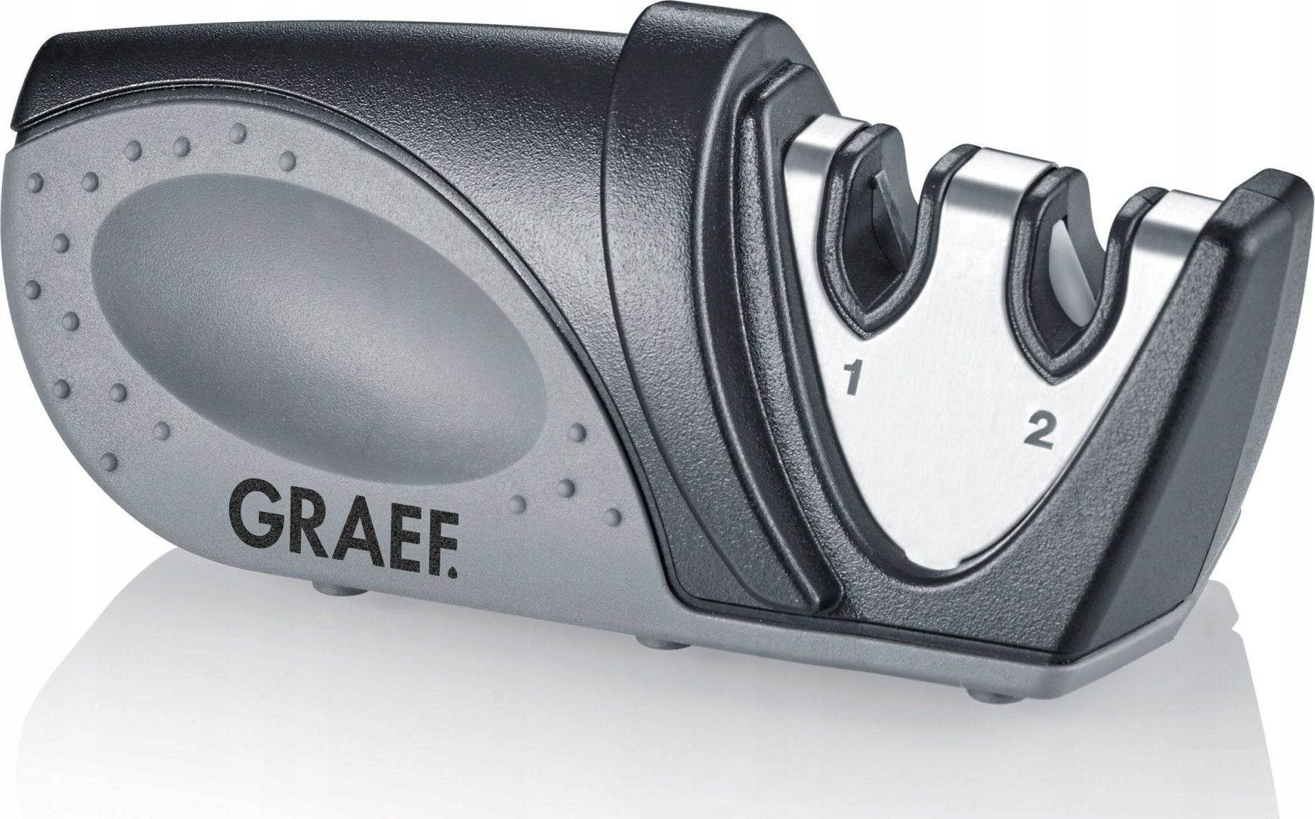 Graef Piccolo Manueller Messerschärfer SlicedKitchen schwarz