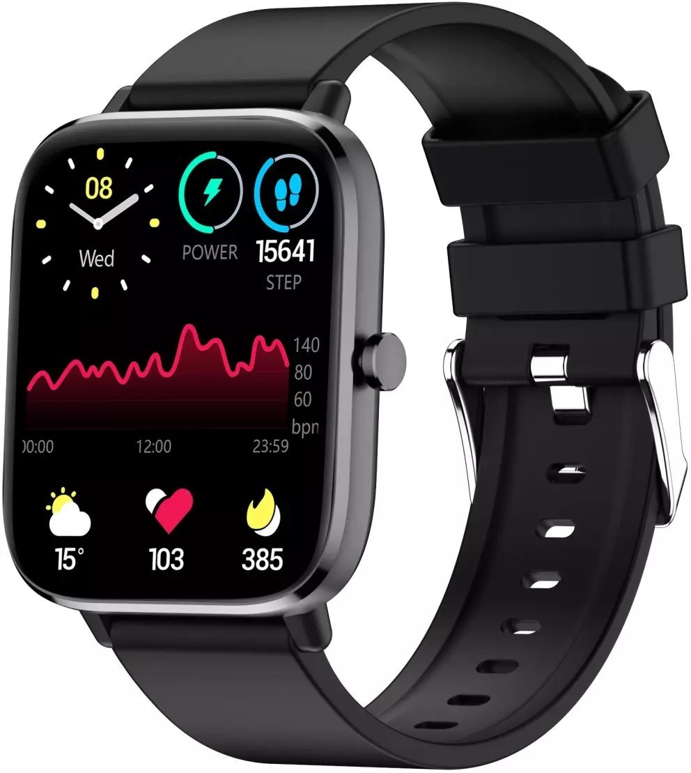 Smartwatch Giewont GW230-2 Czarny  (GW230-2) GW230-2 (5904665272688) Viedais pulkstenis, smartwatch