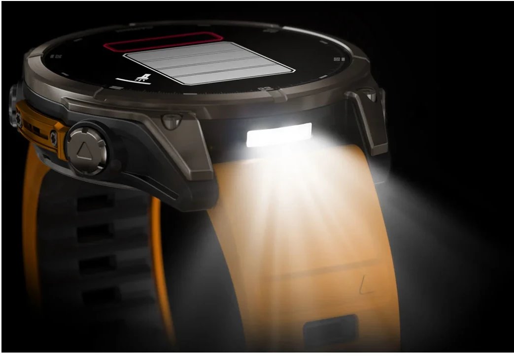 SMARTWATCH FENIX 8 SAPPHIRE/ORANGE 010-02905-11 GARMIN Viedais pulkstenis, smartwatch