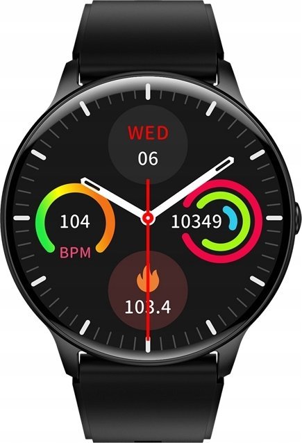 Smartwatch Giewont VT160-1 Czarny VT160-1 (5906506413182) Viedais pulkstenis, smartwatch Smartwatch Giewont VT160-1 Czarny VT160-1 (5906506413182) Viedais pulkstenis, smartwatch
