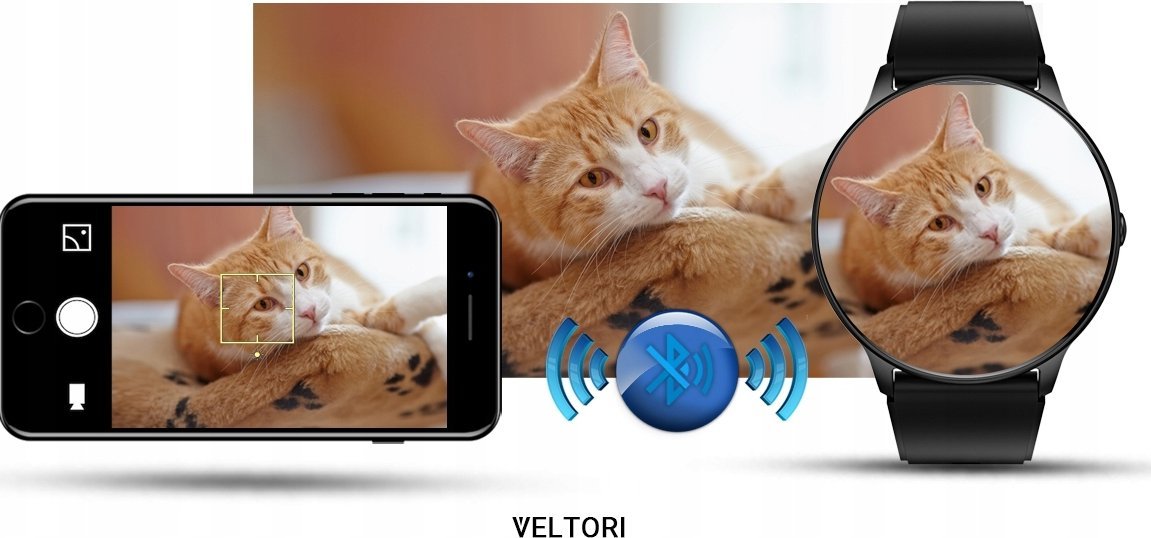 Smartwatch Giewont VT160-1 Czarny VT160-1 (5906506413182) Viedais pulkstenis, smartwatch Smartwatch Giewont VT160-1 Czarny VT160-1 (5906506413182) Viedais pulkstenis, smartwatch